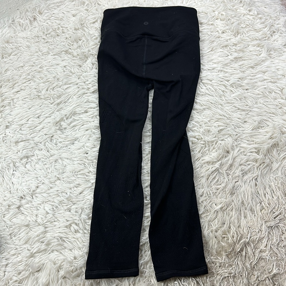 Lululemon Reveal Crop Interconnect *18" Black View 4